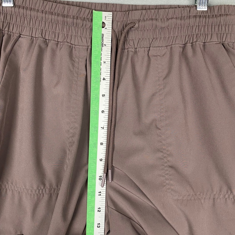 Old Navy StretchTech High Waisted Cargo Jogger Pants Women Medium Mythical Brown - Picture 9 of 11